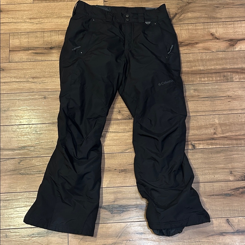 Columbia Black Snow Pants - Ski and Snowboard Ready Apres Ski Approved